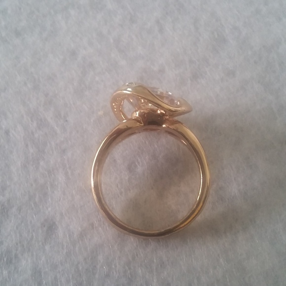 Gold NRT Cubic Zirconium Fashion Ring - Picture 3 of 5